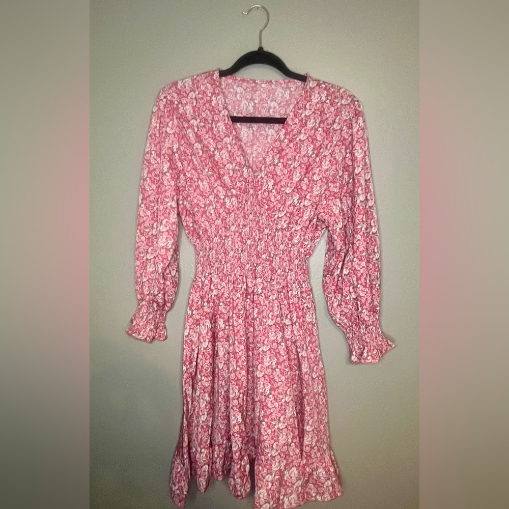 Floral Pink Dress